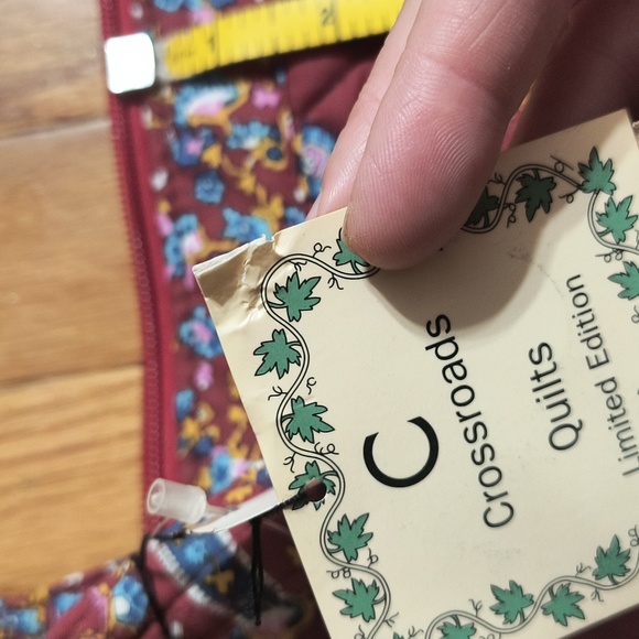 3/$10⭐ NWT Crossroads Quilts shoulder purse, "Dutch Apple" print #70003 - Picture 11 of 16